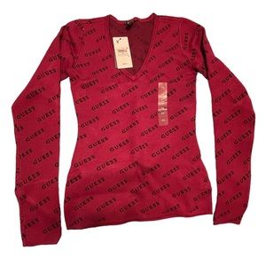 Guess Sweater Top. Very warm nice casual wear top.